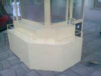 Festett pult fémszerkezet 