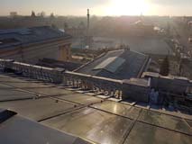 Lemeztető, Szépművészeti Múzeum teteje