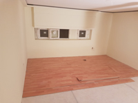 Üzlethelyiség kész, gipszkartonozott, festés utáni állapotban