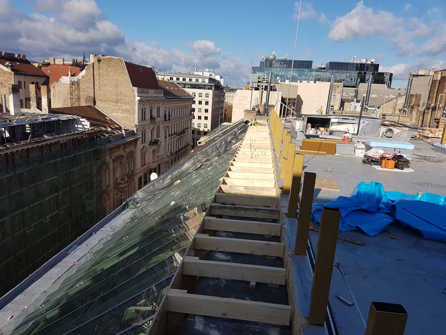 Panorama windows before installation